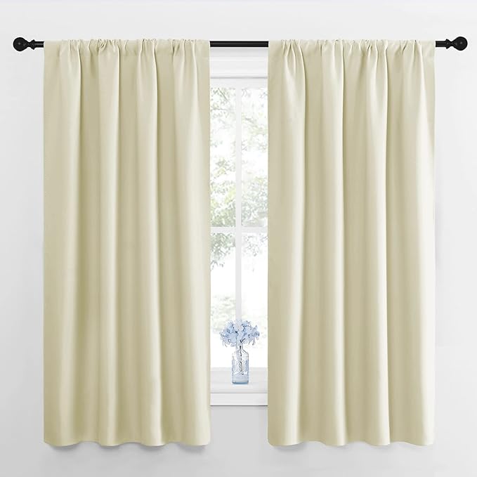 NICETOWN RV Blackout Curtains for Camper Windows, Short Blackout Curtains &