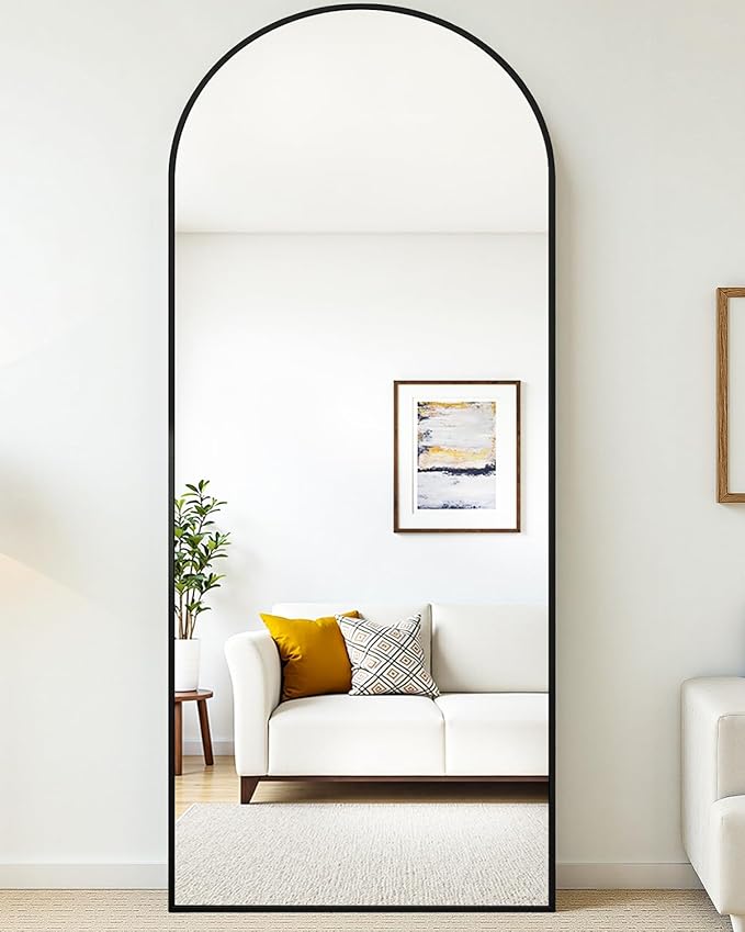 Suidia 58"x21" Arched Full Length Mirror