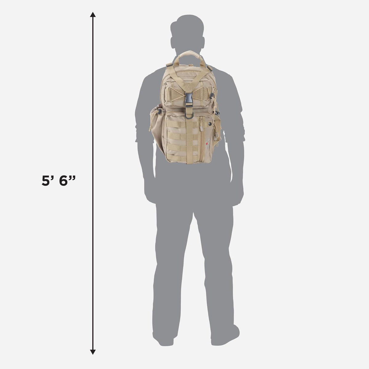 Tactical Sling Pack - Allen Tactical Lite Force for Outdoor Gear & Travel