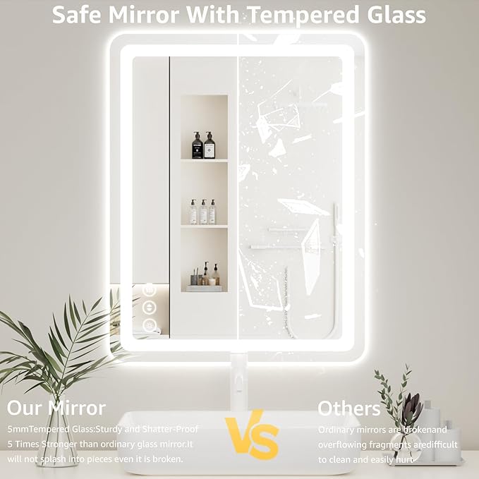 48" x 36" Led Bathroom Mirror