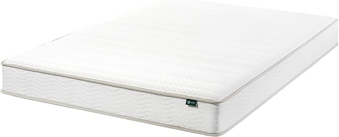 ZINUS 8 Inch Foam and Spring Hybrid Mattress [New Version], King, Fiberglass Free, Medium Firmness, Durable Support, Certified Safe Foams & Fabric, Mattress in A Box