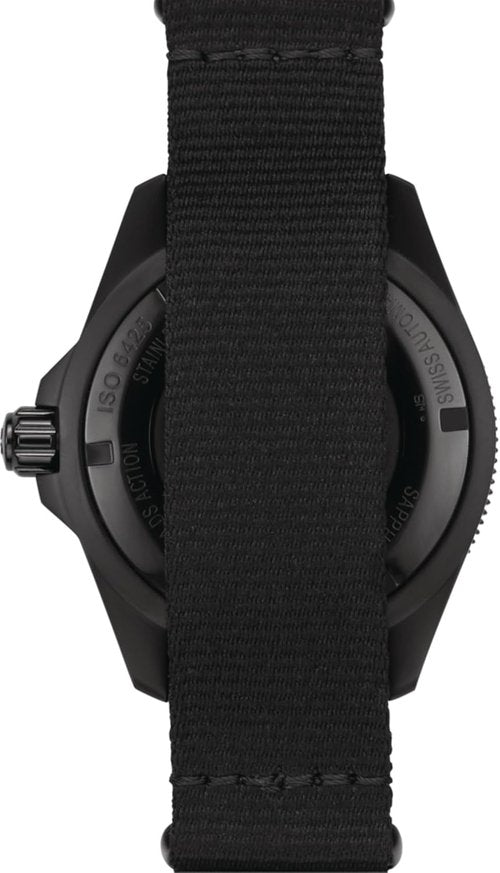 Certina DS Action Diver Watch - 43mm Powermatic 80, Swiss Automatic, Stainless Steel, Black