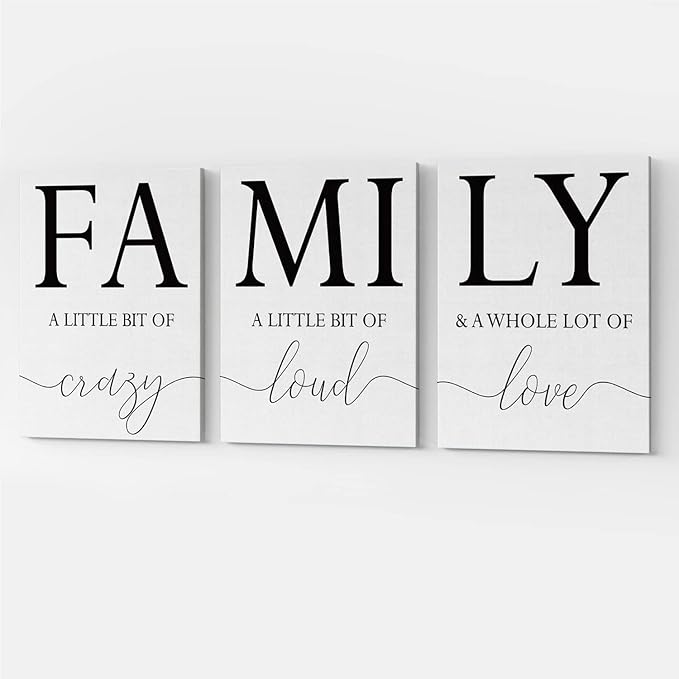 GUBIYU Home Family Wall Decor, Wall Art