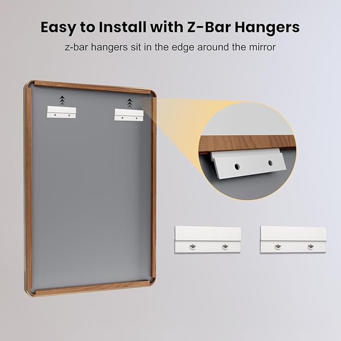 LOAAO 30X36 Inch Bathroom Mirror