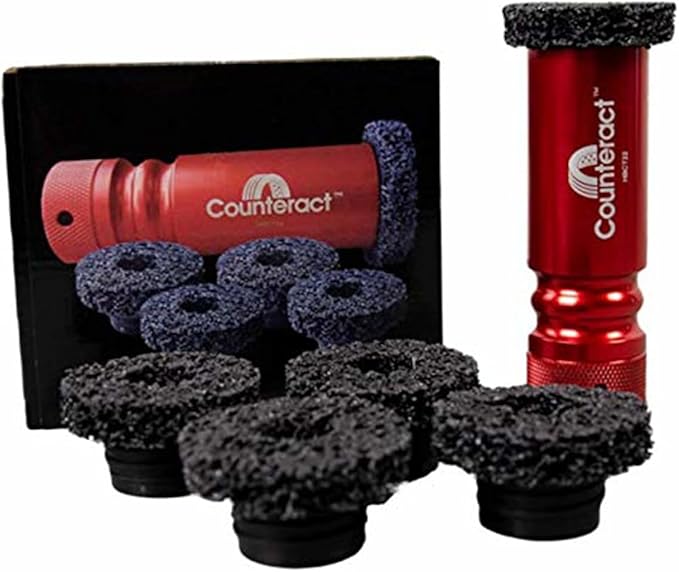 Counteract HBCTK-22 Hub Pro XL Kit - Hub/Wheel Cleaning Tool for Commercial Truck, Bus, RV, Trailer