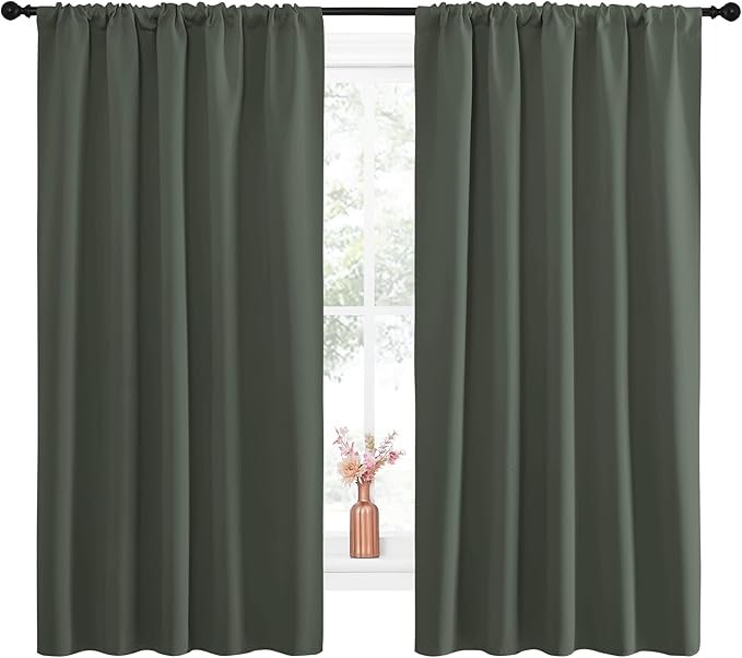 NICETOWN Bedroom Curtains Blackout Draperies