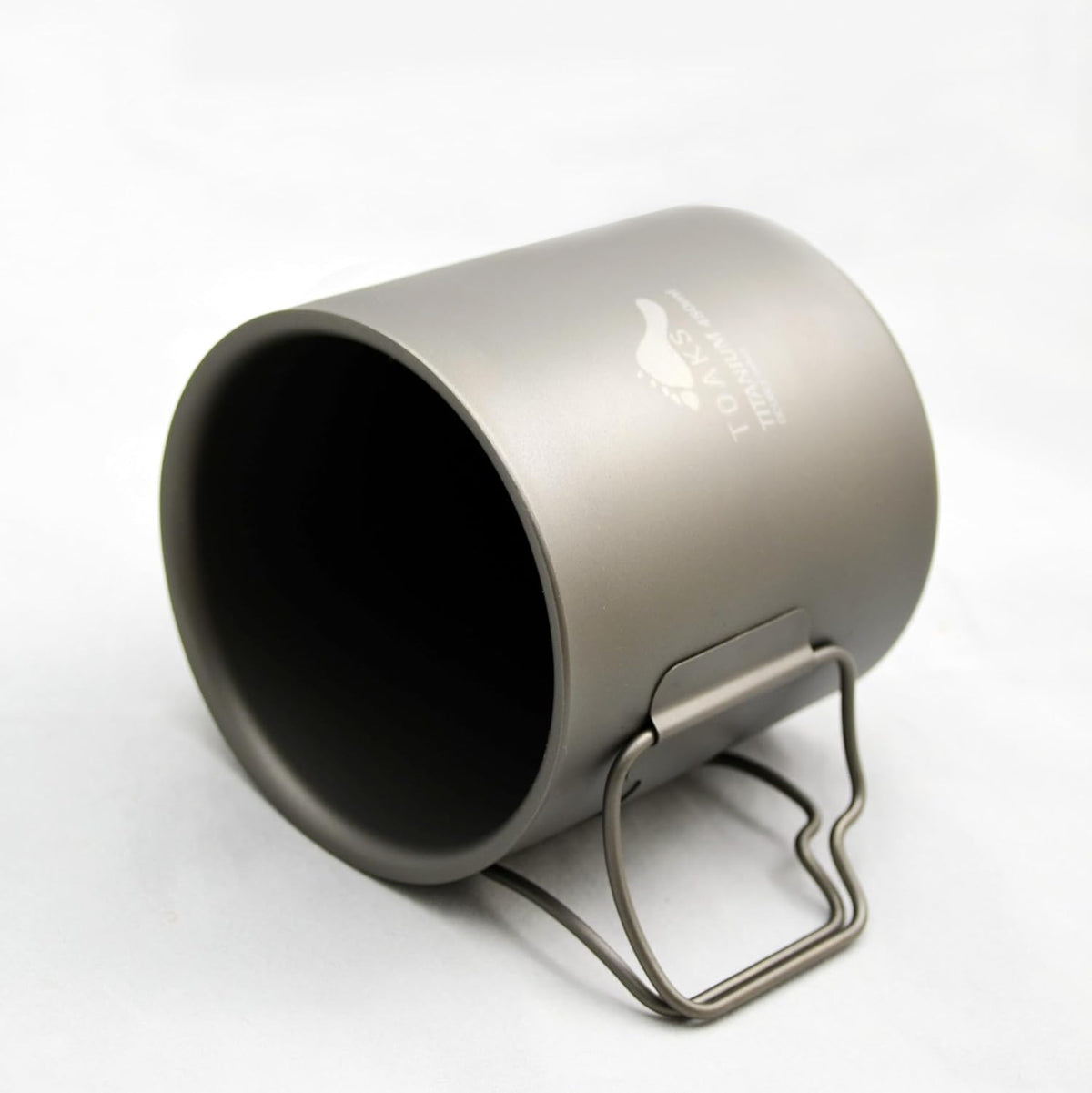 TOAKS 450ml Titanium Double Wall Camping Cup - Lightweight & Durable