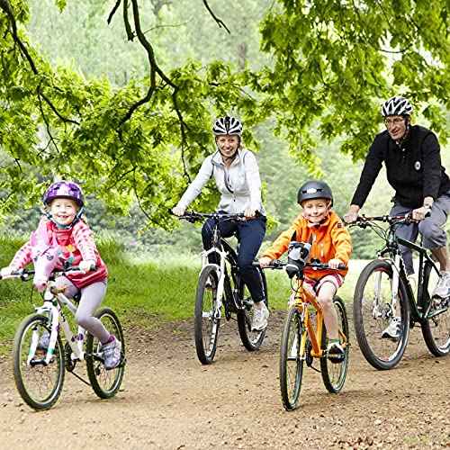2 Pack 12"/14"/16"/18"/ 20"/ 22"/24"/ 26"/27.5"/28"/29" x1.75/1.95/2.10/2.125 Bicycle Tube with 2 Tire Levers, with 32mm AV Schrader Valve, Reliable Inner Tube for Kids/Road/MTB Bike (2 of One Size)