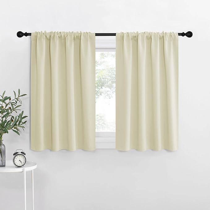 NICETOWN RV Blackout Curtains for Camper Windows, Short Blackout Curtains &