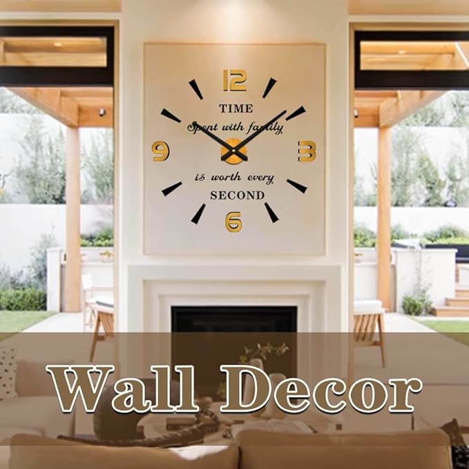 VANGOLD Wall Clock Oversized Wall Clock