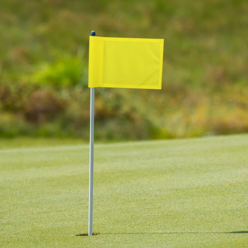 DONGKER Golf Flags,6 PCS 400D Nylon Waterproof Golf Pin Flags for Indoor Outdoor Practice