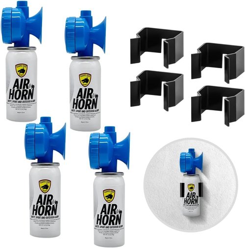 Guard Dog Security Air Horn - Powerful Handheld Mini Horn for Safety | 1-Mile Sound Blast, 1.4 oz