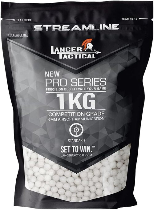 Lancer Tactical Airsoft BBs - Competition Grade 0.20g to 0.32g | Premium Quality Made in Taiwan