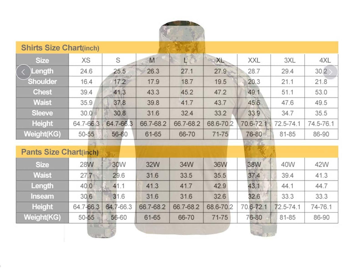 Elite Tribe Airsoft Military Tactical Shirt Combat Gen3 Shirt AOR2 (M)