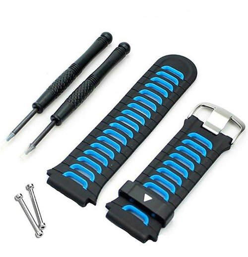 Garmin 010-11251-41 Forerunner 920XT Replacement Bands (Black/Blue)