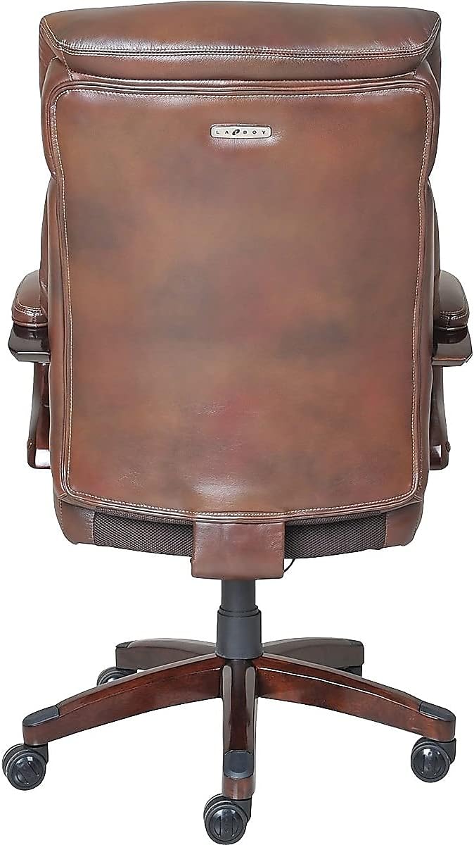 La-Z-Boy Bradley Bonded Leather Executive Chair (Roasted Chestnut)