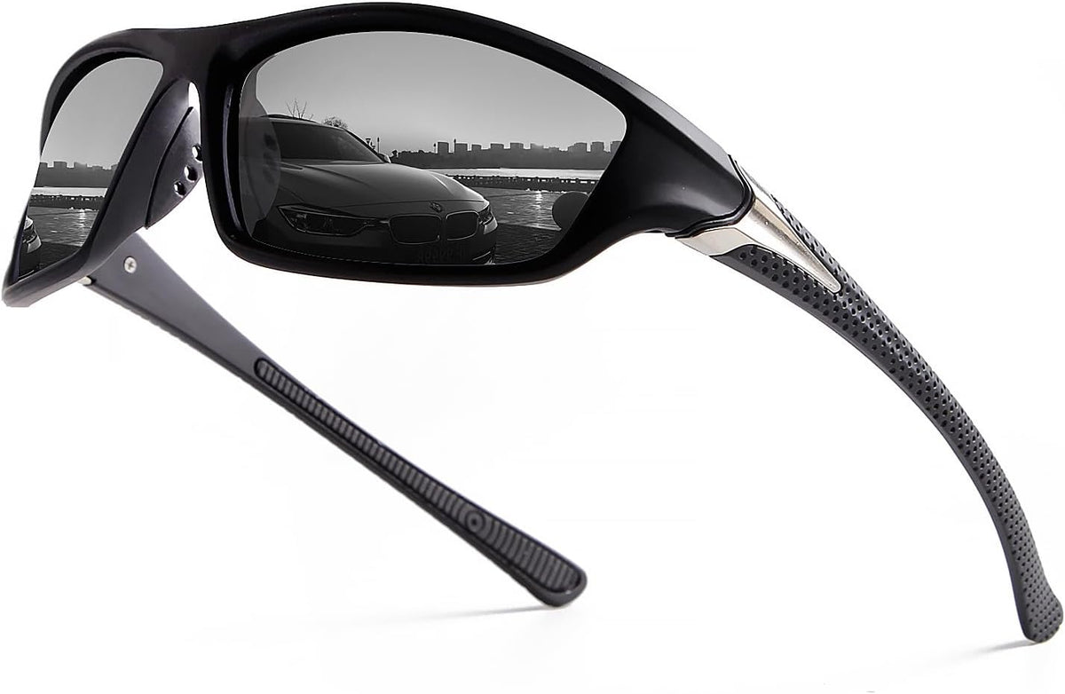 Skiennix Sports Polarized Sunglasses - 100% UV Protection for Men | Ideal for Cycling, Driving & Fishing