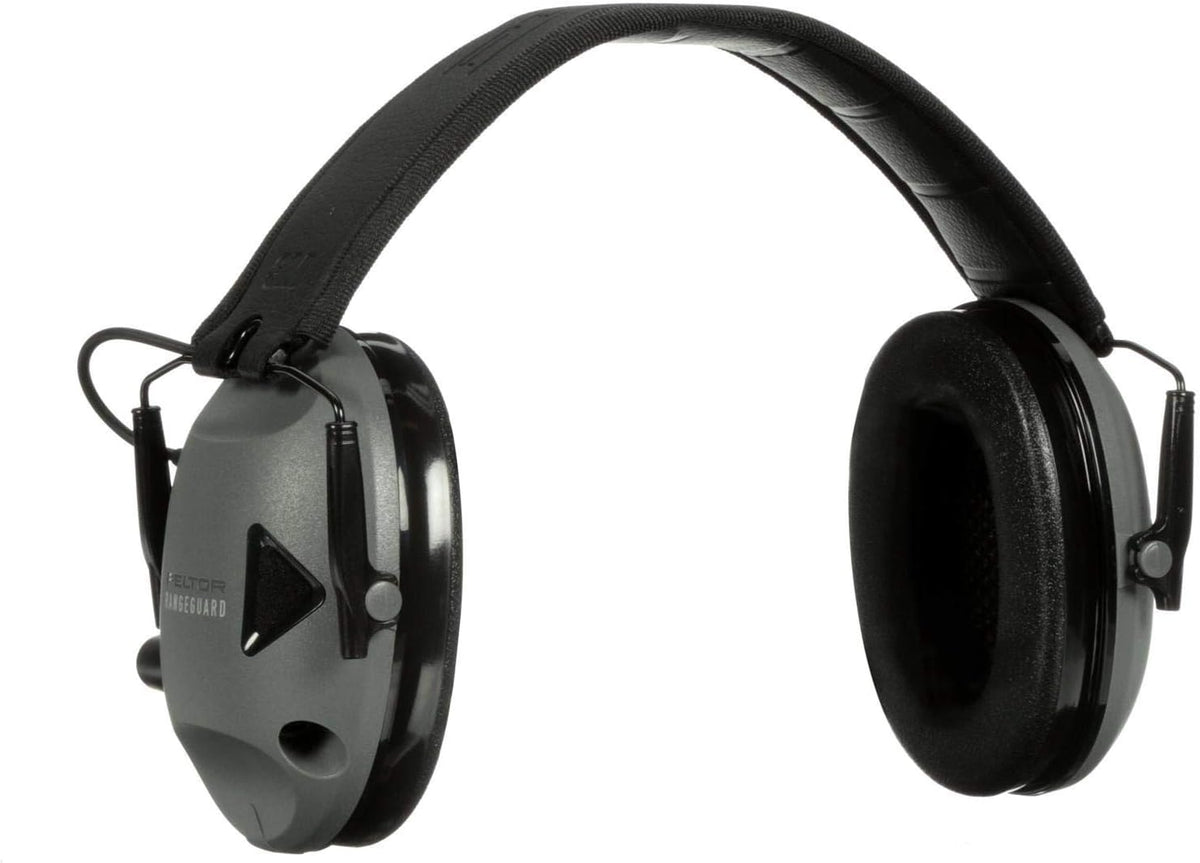 Sport RangeGuard™ Earmuffs by Peltor™ - Gray, Noise-Canceling Hearing Protection