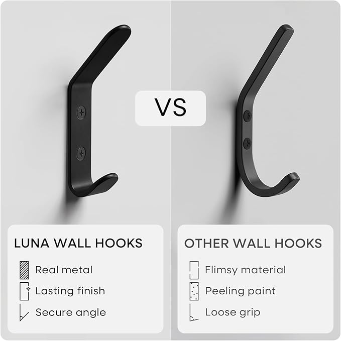 Homeforia Wall Coat Hook Rack