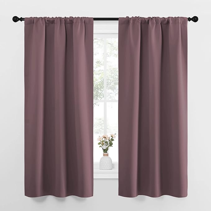 NICETOWN Bedroom Curtains for Kids Room, Window Treatment Thermal Insulated