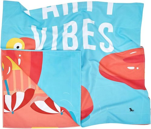 Dock & Bay Beach Towel - Quick Dry & Sand Free - Compact & Lightweight - Eco-Friendly Recycled Material - Large (160x90cm)