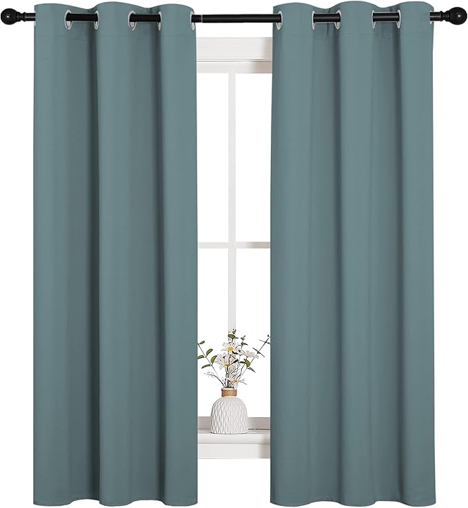 NICETOWN Modern Blackout Curtains Noise Reducing, Thermal Insulated and Privacy