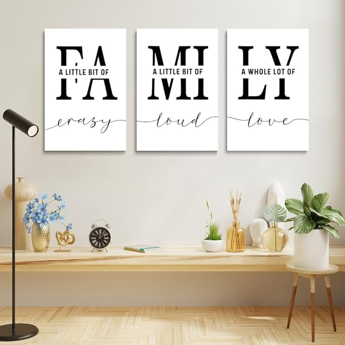 GUBIYU Home Wall Art for Living Room & Dining Room