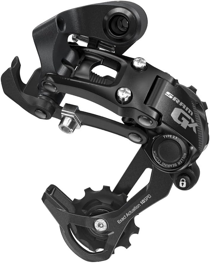 Sram GX Type 2.1 Long Cage Rear Derailleur for MTB - 10-Speed, Black