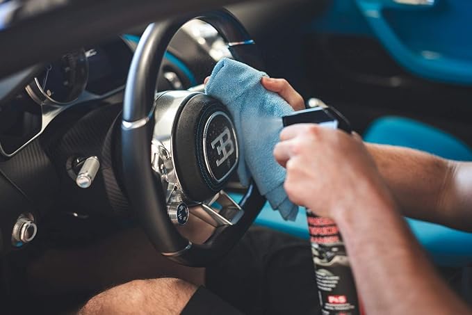 P & S Professional Detail Products Xpress Interior Cleaner ?€? Safe for Leather, Vinyl, Plastic & More, Removes Dirt, Grease & Oil, No Residue, Fresh Scent, No Dilution Needed - 16 oz Spray