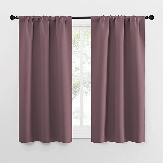 NICETOWN Kitchen Curtains, Short Blackout Curtains & Drapes, Home Decoration