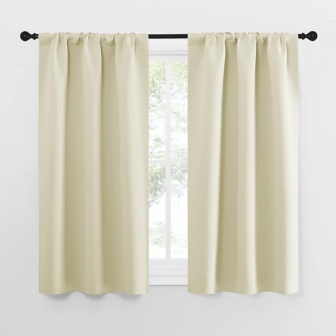NICETOWN Kitchen Curtains, Short Blackout Curtains & Drapes, Home Decoration