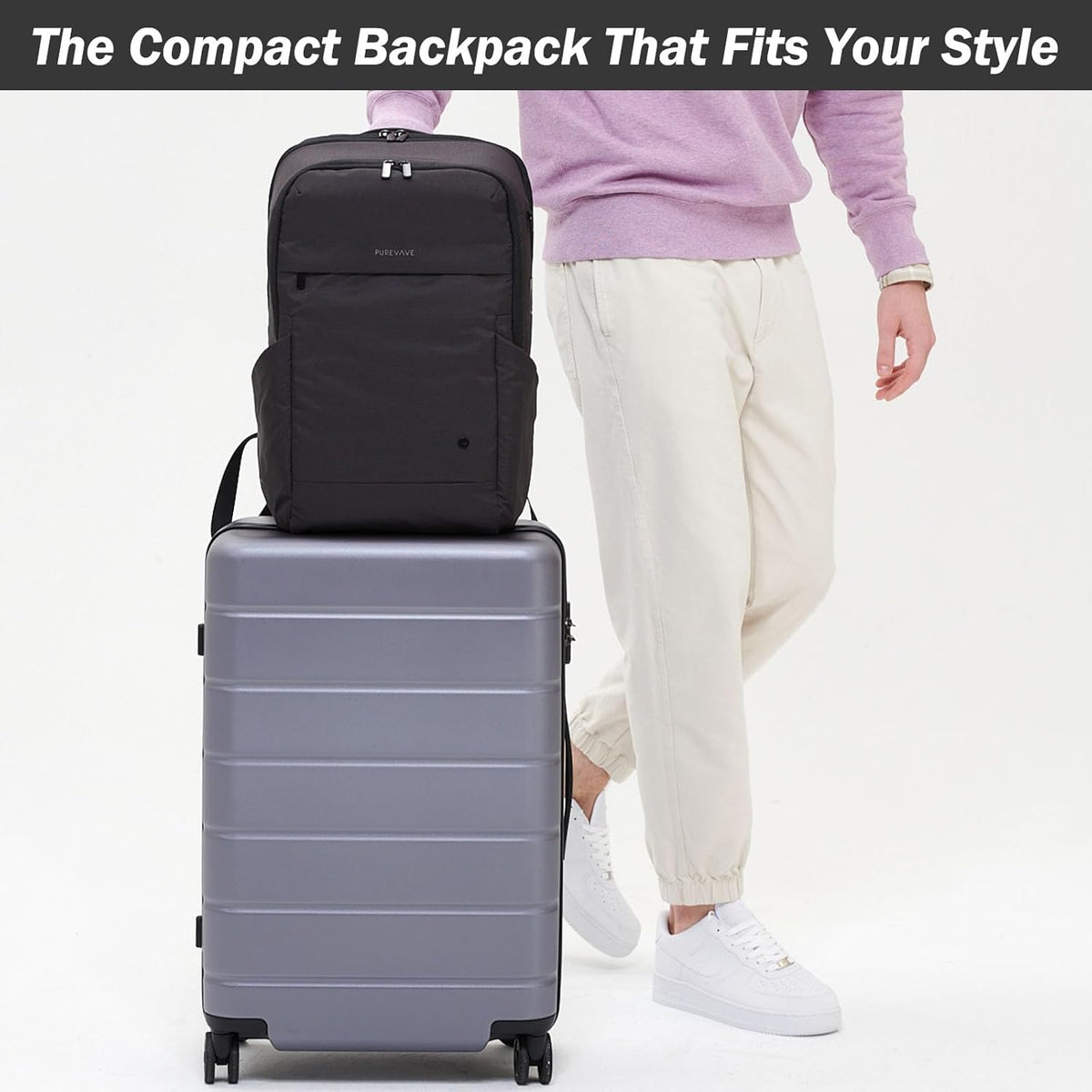 PUREVAVE Laptop Backpack - Durable Design with YKK Zippers | Unisex Style for All Users