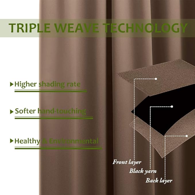 NICETOWN Wall Dividers for Rooms, Room Divider Curtain Screen Partition