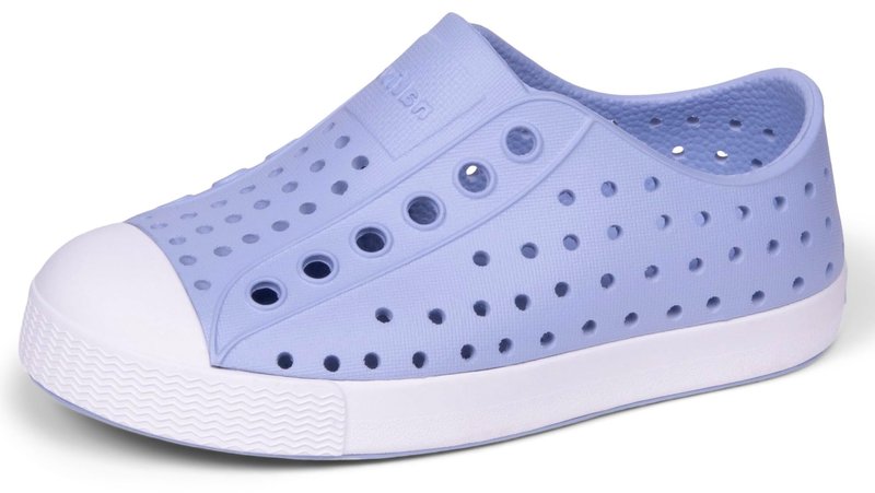 Native Shoes Unisex-Kids Jefferson Sneakers, Future Purple/Shell White, 9 Toddler