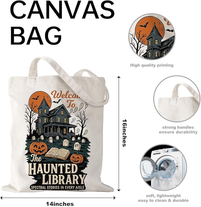 Canvas Bag for Women Grocery Shopping Travel Gym Weekender Vacation Womens Work Tote Bag Gifts