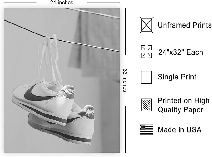 Poster Master Sneakers in Clothesline Print