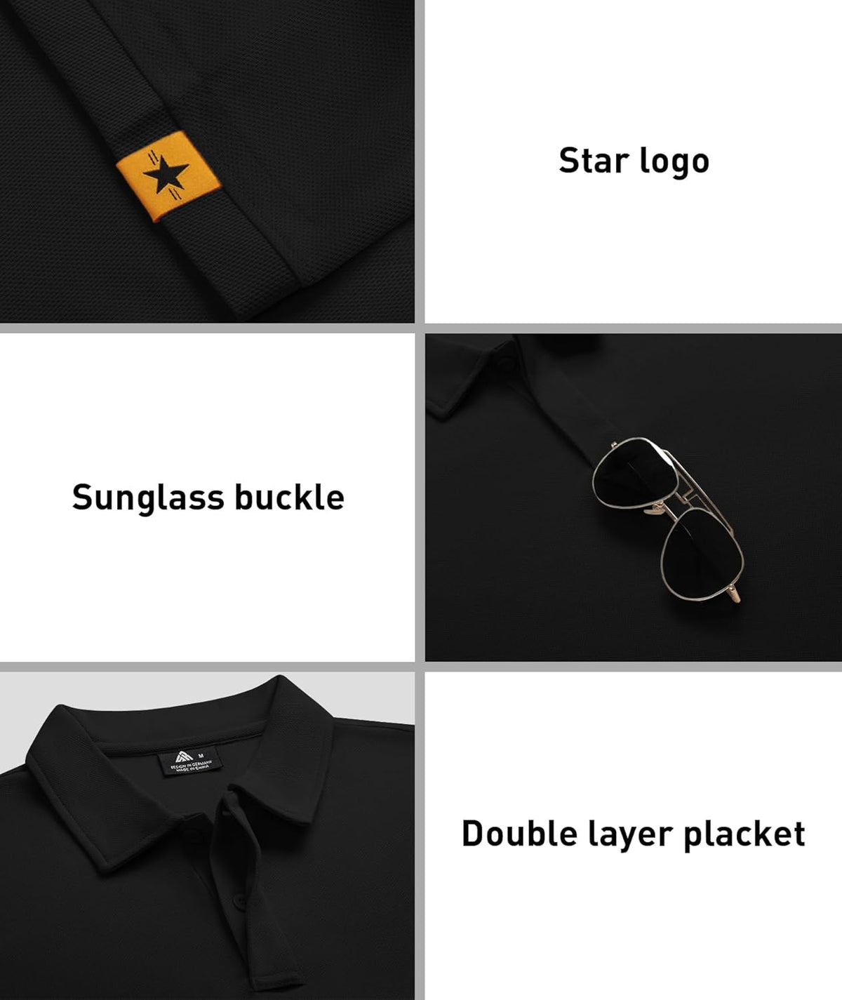ZITY Men's Polo Shirts - 3 Pack Short Sleeve Sports Performance Golf Tees | Business Casual Wear