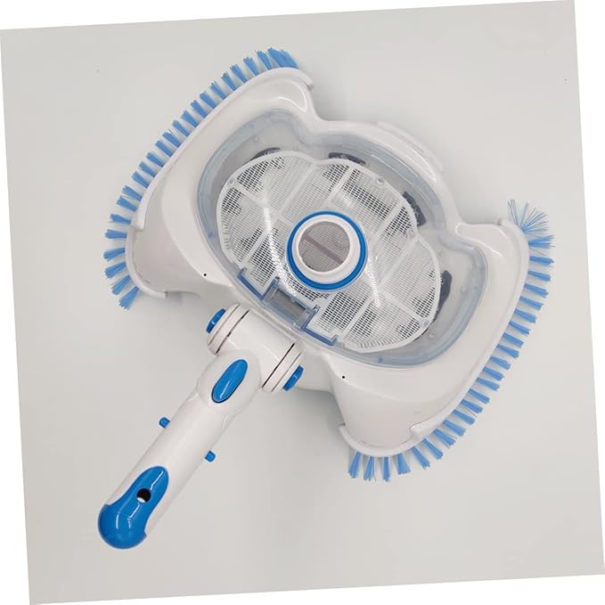 Pool Brush Head Vacuum Suction Head for Pool Cleaning Tool Spa Cleaning Equipment Wide Angle Bristles