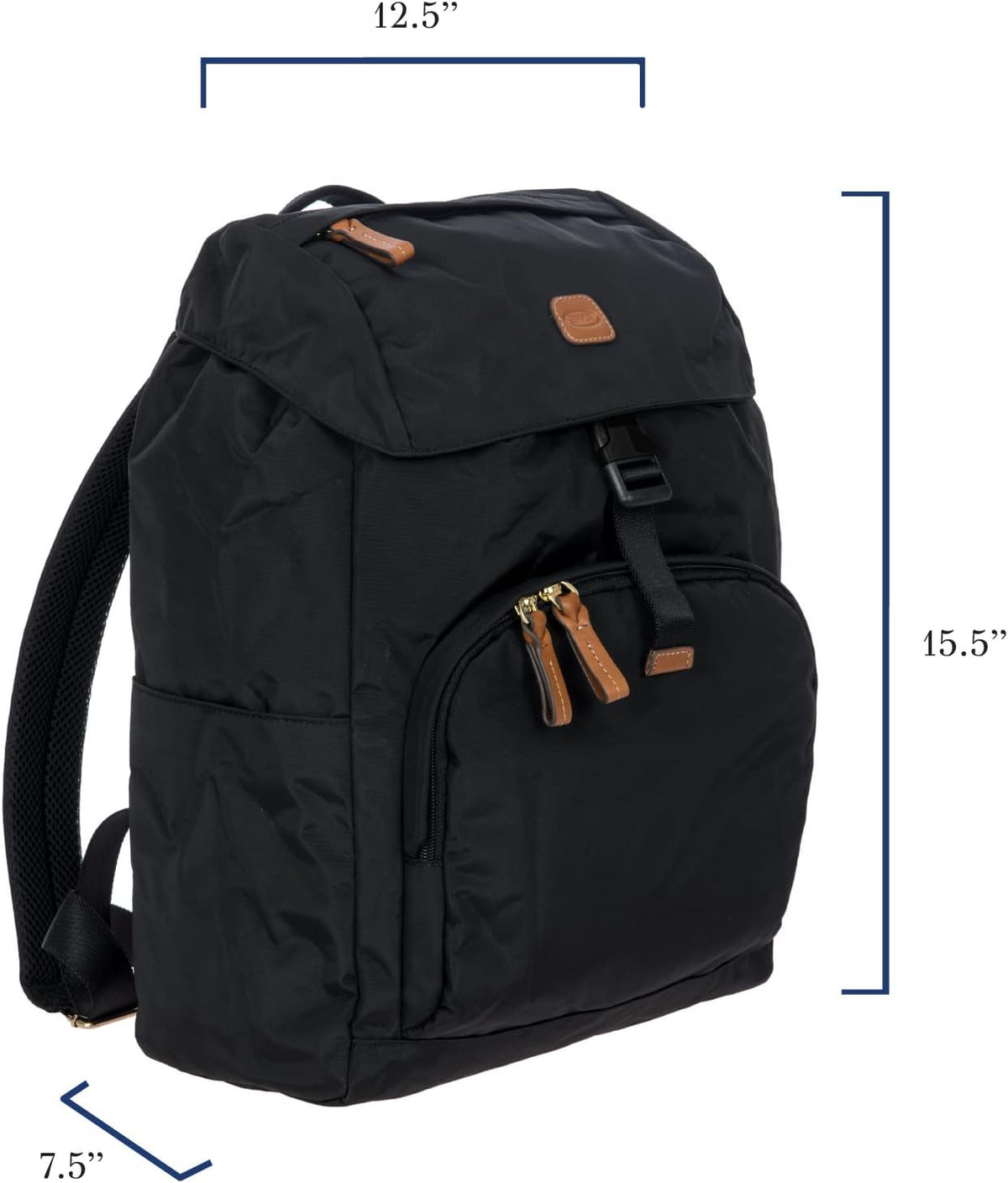 Travel Backpack for Excursions - Bric's X Black, One Size, Durable & Stylish