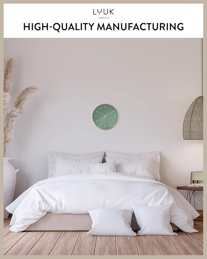 LUUK LIFESTYLE Silent wall Clock