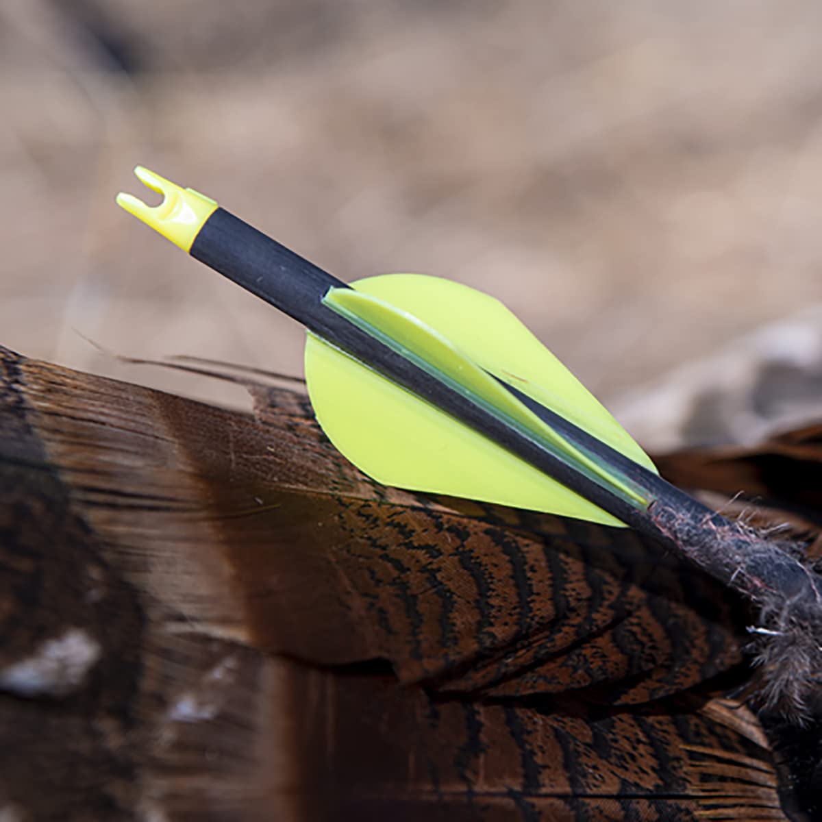 TAC Vanes 2" Summit Arrow Vanes | Archery Fletching for Compound & Crossbow | Durable, Lightweight, High Accuracy, Orange 36 Pack
