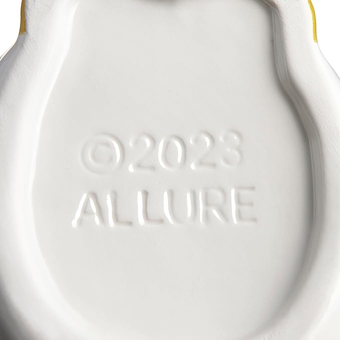 Duck Ceramic Toilet Brush Holder with Plastic Brush Set by Allure Home Creation