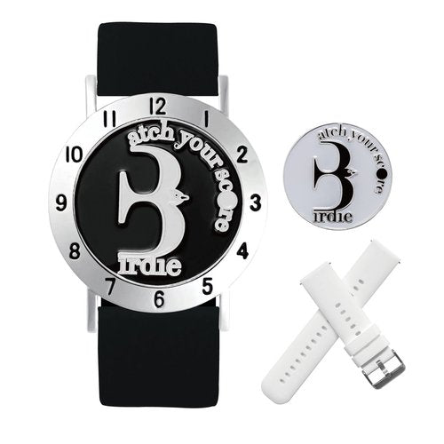 E TRUEE Golf Ball Marker with Golf Stroke Counter Bracelet, Birdie Ball Marker, Golf Accessories, Golf Gifts, Golf Score Counter for Men Women