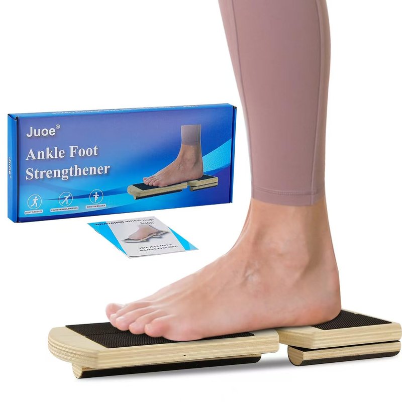 Juoe Ankle Strengthener & Axis Boardfor Physical Therapy,Blackboard Foot Trainer and Foot Strengthener,Stability Exercises,Plantar Fasciitis Relief,Posture Corrector,Axisboard for Leg Stability