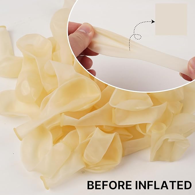 PartyWoo Clear Balloons 101pcs 12 Inch Transparent Latex Helium Balloons for Graduation Wedding Baby Shower Bridal Shower Engagement Gender Reveal Anniversary Birthday Party Decorations Clear-Y2