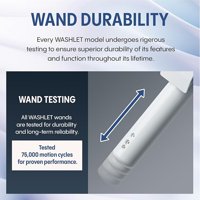 TOTO® WASHLET®+ S7A Electronic Bidet Toilet Seat, EWATER+® Bowl and Wand Cleaning, Auto Open and Close Classic Lid, Elongated, Cotton White - SW4734AT40#01