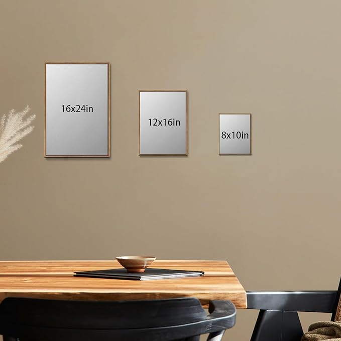 Djmwtb William Morris Framed Wall Art Flower Bird Canvas Wall Art Nature Art Wall Decor Vintage Hummingbird Pictures Paintings Colorful Botanical Artwork Prints for Bedroom Living Room 8x10in