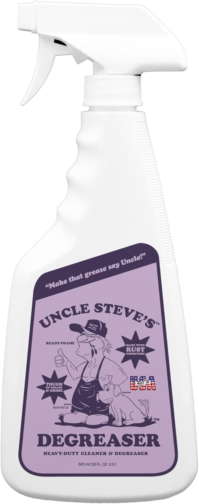 UNCLE STEVE'S?? Heavy Duty Degreaser & Cleaner (1) - All Purpose - Multi-surface - Non-Toxic