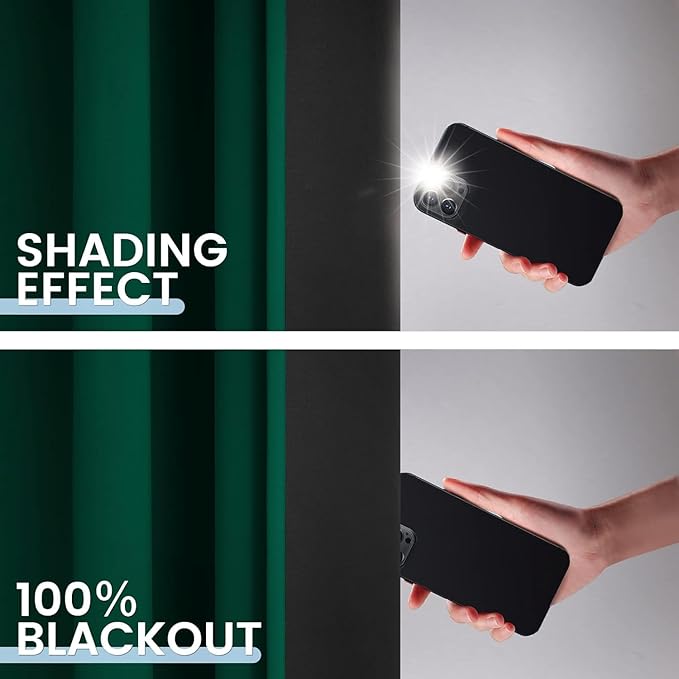 SimpleHome 100% Blackout Curtains