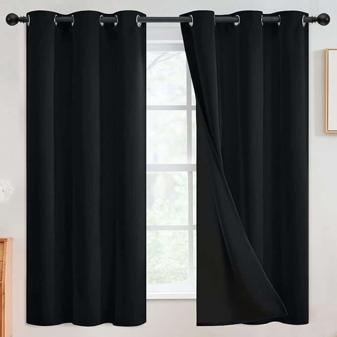 SimpleHome 100% Blackout Curtains